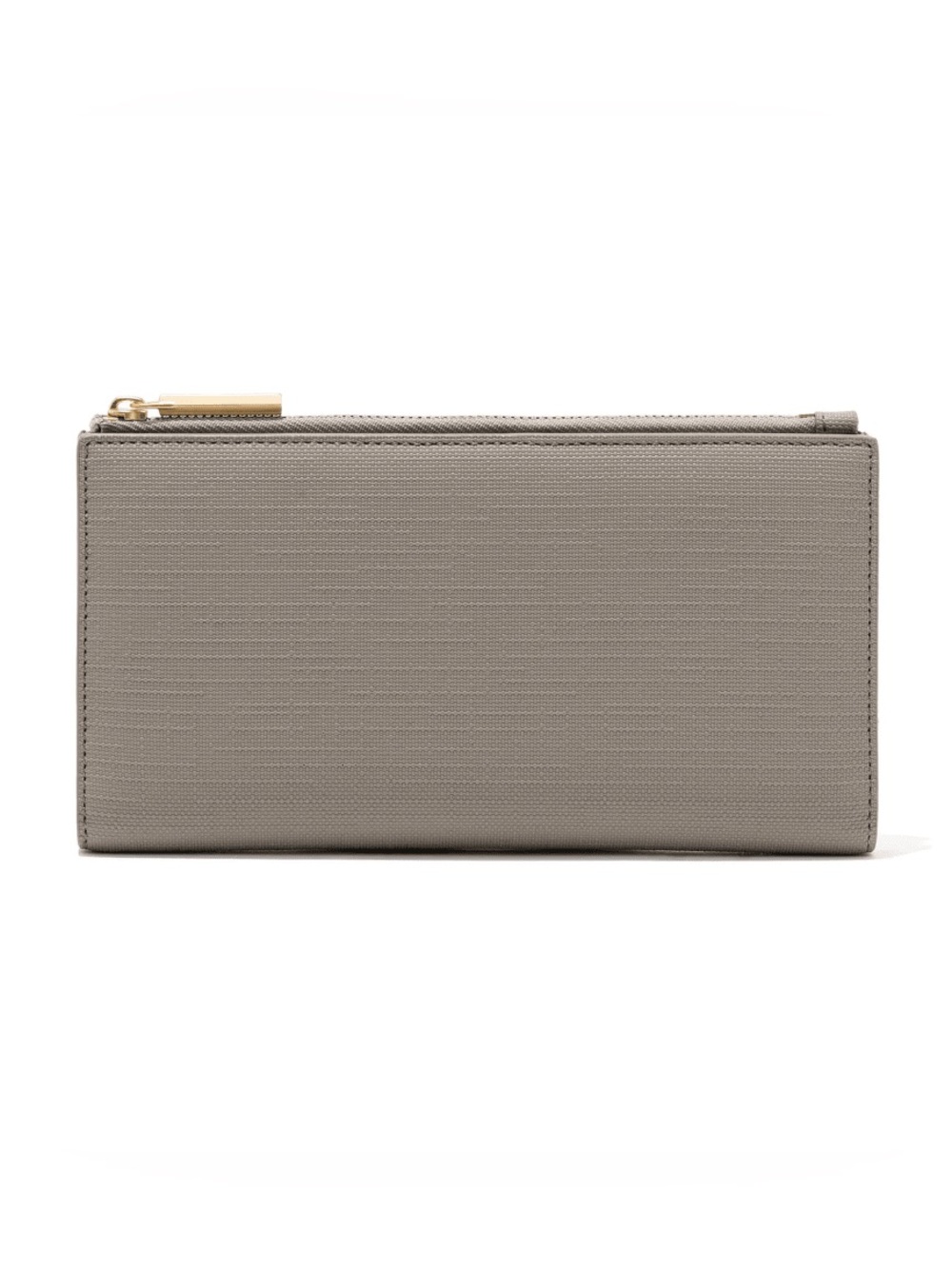 Dagne Dover Essential Slim Wallet Taupe Bleecker Blush NWOT Coated Canvas Beige